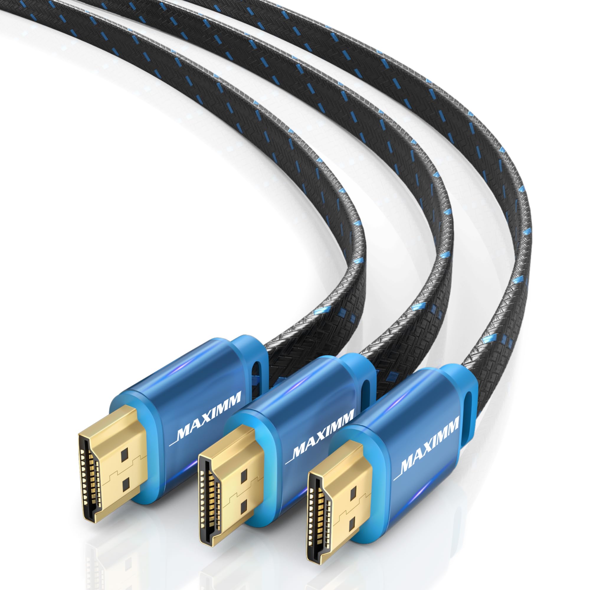 Amazon.com: Maximm 4K HDMI Cable 8ft, Super-Slim Flat Space-Saving